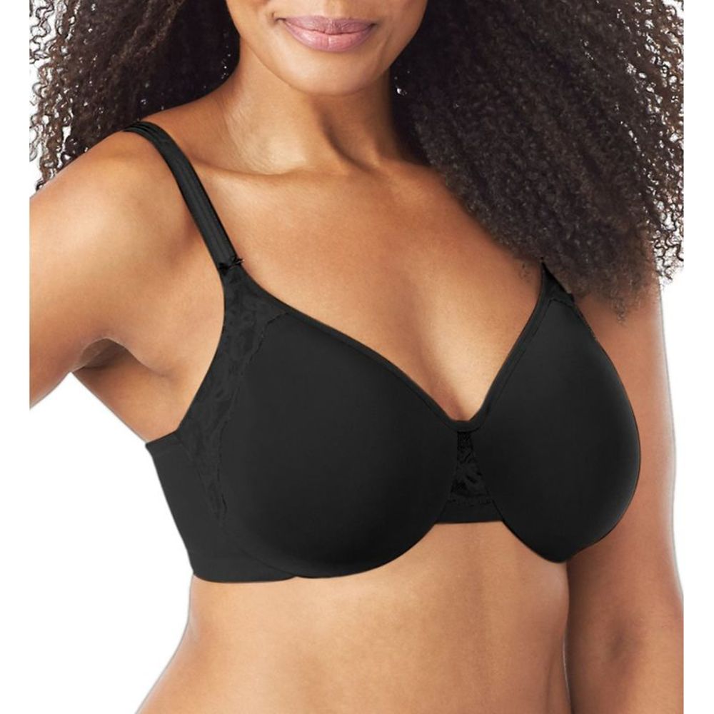 Olga Cloud 9 Underwire 2-Ply Minimizer Bra -  Rich Black  GI8961A